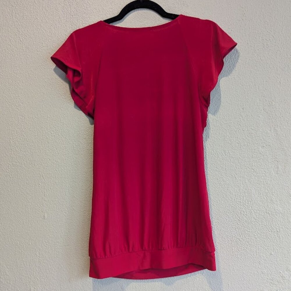 The Limited * Women's Flutter Sleeve Blouse * Size Small - Picture 2 of 4